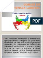 Comité de Convivencia Laboral Capacitación