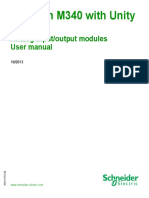 Modicon M340 With Unity Pro: Analog Input/output Modules User Manual