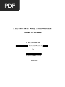 Study Prepared For The Liberal Party of Canada Finds Covid-19 Vaccines Don't Reduce Hospitalization and Death in Those Under 60