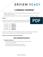 Database Sharding