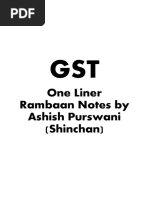 Comprehensive GST Forms Overview | PDF | Taxes | Taxation