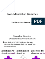 Non-Mendelian Genetics Ok