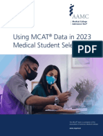 2023 MCAT Data Selection Guide Online