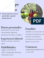 Guadalupe Catalano: Estudios Datos Personales