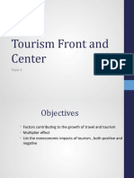 Topic 4 Tourism Front and Center