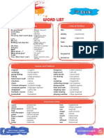 5th-6th-7th Grades Unit 3 Vocabulary