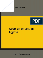 Avoir Un Enfant en Égypte (Marie-José Janicot (Janicot Marie-José) ) @lechat