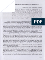 Marx, trabalho estranhado e propriedade privada