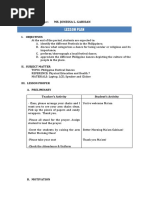 Basic Dance Steps Lesson Plan for Grade 4 | PDF | Dances | Lesson Plan