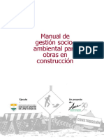 Manual de Gestión Socio-Ambiental para Obras en Construcción