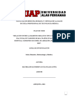 "Relación Entre La Diabetes Mellitus Tipo 2 y Los Niveles de Psa Total en Varones de 40 A 70 Años Evaluados en El Hospital I Edmundo Escomel de Arequipa Durante El Año 2019".