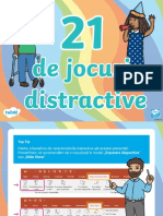 21 de Jocuri Distractive Powerpoint Interactiv