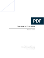 Seminar - Processes: Prof. Leonardo Mostarda, School of Science and Technology, Camerino University, Italy