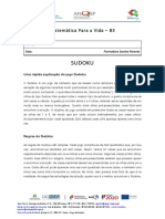 Sudoku: Matemática para A Vida - B3