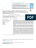 Cognitive Correlates of Dyslexia, Dyscalculia and Comorbid Dyslexia - Dyscalculia