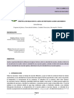 Cinetica de Reaccion II Azul de Metileno Acido Ascorbico