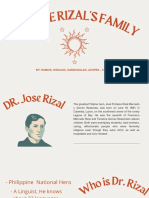 Rizal's Family: A Look at the Life and Background of Philippine National Hero José Rizal