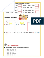 Operaciones Combinadas