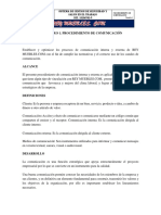 C-10. Anexo 1. Procedimiento de Comunicacion