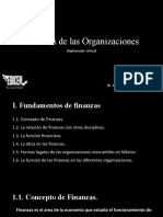 Finanzas en Las Organizaciones - Sesión 1