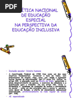 EDUCAÇÃO INCLUSIVA