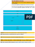 HTML Semântico e Site Final