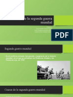 Causas de La Segunda Guerra Mundial EXPO Sociales