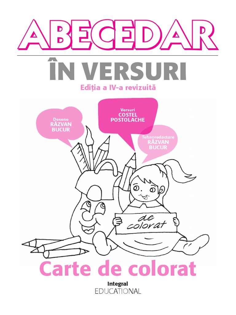 Abecedar În Versuri | PDF