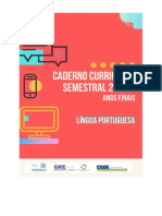 Caderno de Aprendizagens - Ensino Fundamental - L.P