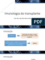 Aula 8 - Versão Adaptada - Imunologia Do Transplante
