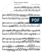 Kalkbrenner Op.40 Piano Sonata Aflat Major