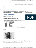 Timing Gear and Pleate Install