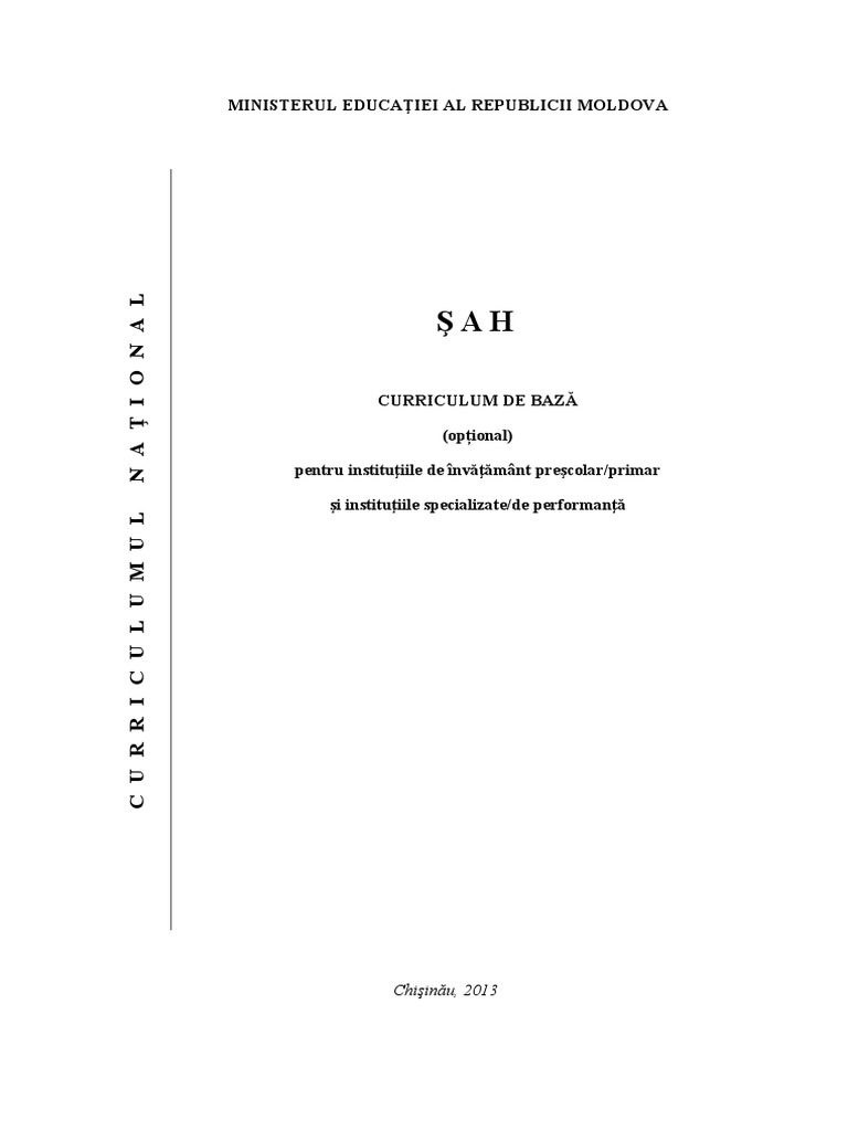 Sah Prescolar Si Primar | PDF