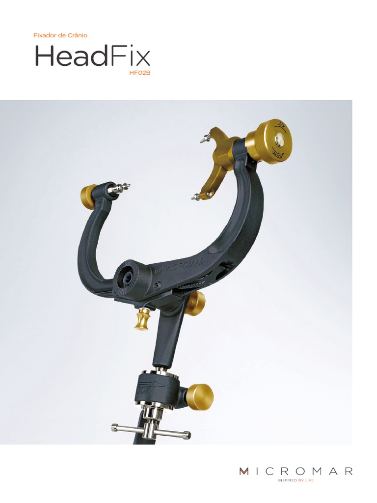 O HeadFix: Um Fixador de Crânio Versátil e Resistente para ...