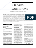 (AdJ) Ordres Granbretons