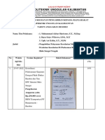 Format Catatan Harian Kegiatan Pengabdian Kepada Masyarakat Tem