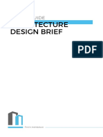 Architectural Design Brief Checklist