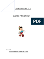 Secuencia Didactica Pinocho
