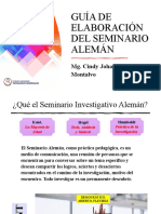 GUÍA DE ELABORACIÓN DEL SEMINARIO ALEMÁN