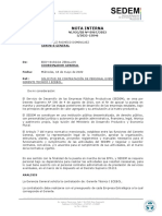 Nota Interna: NI/GG/EB #0967/2022 I/2022-13046 A: Gerente General