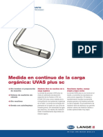 Medida en Continuo de La Carga Orgánica: UVAS Plus SC