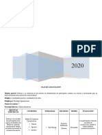 Plan de Capacitación