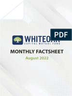 WhiteOak Capital MF Factsheet Aug 2022