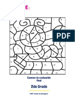 Examen de Preescolar 2