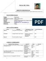 Vsip - Info - Formato de Hoja de Vida Socio Empleo PDF Free
