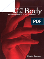 (Toronto Studies in Semiotics and Communication) Horst Ruthrof - Semantics and The Body - Meaning From Frege To The Postmodern-University of Toronto P