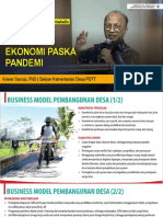 Desa Dan Pemulihan Ekonomi Paska Pandemi