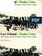 Lars Edlund Modus Vetus Sight Singing