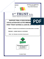 Rapport Final D'evaluation Des Immobilisations First Trust Savings and Loan de Janvier 2022-1