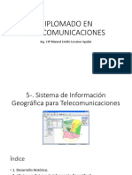 Sistema de Información Geográfica para Telecomunicaciones